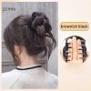 LUImo Bun Chignon Lộn Xộn - Kẹp Trong Tóc Lông Tơ Xoăn Đuôi Ngựa SBS Nữ 8
