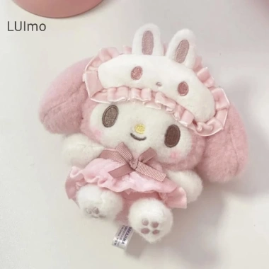 LUImo Búp Bê Anime Đeo Kính Sang Trọng Móc Khóa Túi Ba Lô Đôi Mặt Dây Chuyền SBS
