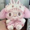 LUImo Búp Bê Anime Đeo Kính Sang Trọng Móc Khóa Túi Ba Lô Đôi Mặt Dây Chuyền SBS 8