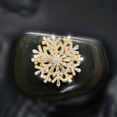 Luimo Chân Ch Xoay Pha Lê Bông Tuyết Thổ Cẩm – Giá 116.710 VND