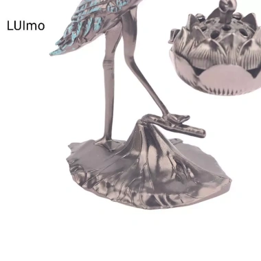 LUImo Crane Lư Hương Sen Hợp Kim Cổ - Giá Đỡ Bếp Treo Trà Trang Trí Gia Đình SBS - Giảm 22% 9 LUImo Crane Lư Hương Sen Hợp Kim Cổ - Giá Đỡ Bếp Treo Trà Trang Trí Gia Đình SBS - Giảm 22% 9