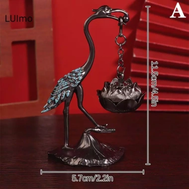 LUImo Crane Lư Hương Sen Hợp Kim Cổ - Giá Đỡ Bếp Treo Trà Trang Trí Gia Đình SBS - Giảm 22% 10 LUImo Crane Lư Hương Sen Hợp Kim Cổ - Giá Đỡ Bếp Treo Trà Trang Trí Gia Đình SBS - Giảm 22% 10