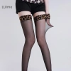 Luimo Da Báo Ống Vớ Chắp Vá Gợi Cảm Đen Đùi Cao - Tất SBS Nữ, Giá chỉ 42.120₫ 2