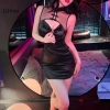 LUImo Gợi Cảm Retro Đồ Lót Đồng Phục Cắt Sườn Xám Tay Ngắn Nữ Váy Ngủ SBS Giá 136k 3