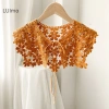 Luimo Hoa Ren Rỗng Khăn Choàng Đa Năng Màu Ren - Trang Trí Áo Nữ Xuân Thu SBS 10