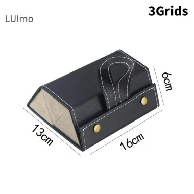Luimo Hộp Đựng Trang Sức Di Động, Nhiều Khe Cắm Kính Mắt, Gấp Túi Xách SBS - 107.676₫ 9