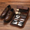 LUImo HorseHair Bộ Bàn Chải Da và Dụng Cụ Chăm Sóc Giày Đánh Bóng Lau Bụi Shoehorn Trắng Giặt SBS Giá 332.300 2