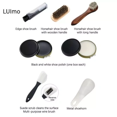 LUImo HorseHair Bộ Bàn Chải Da và Dụng Cụ Chăm Sóc Giày Đánh Bóng Lau Bụi Shoehorn Trắng Giặt SBS Giá 332.300 6 LUImo HorseHair Bộ Bàn Chải Da và Dụng Cụ Chăm Sóc Giày Đánh Bóng Lau Bụi Shoehorn Trắng Giặt SBS Giá 332.300 6