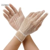 Luimo Hot Fishnet Găng Tay Lưới Ren Nữ Đen Trắng - Bảo Vệ Thanh Lịch Giá 25.623₫ 5