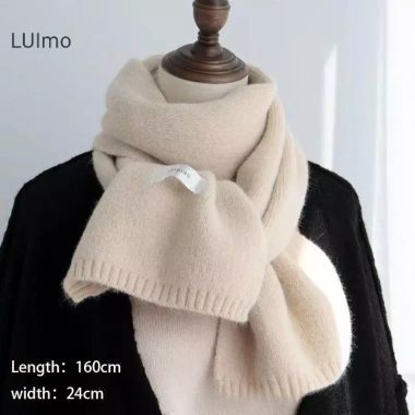 LUImo Khăn Len Cặp Đôi Dệt Kim Phong Cách Hàn Quốc Màu Trơn Ấm Áp Cho Học Sinh Thu Đông Giá Ưu Đãi 56,520 VND 10