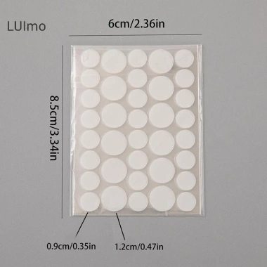 LUImo Miếng Dán Tròn Trong Suốt 36/180 Cái Chăm sóc da giảm mụn dụng cụ trang điểm SBS giá tốt