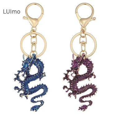 LUImo Móc Khóa Rồng Dài Đẹp Dễ Thương - Trung Quốc, Chuyền Ví, Chìa Khóa Ô tô, Quà Tặng