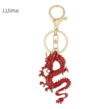 LUImo Móc Khóa Rồng Dài Đẹp Dễ Thương - Trung Quốc, Chuyền Ví, Chìa Khóa Ô tô, Quà Tặng