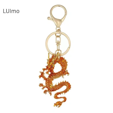 LUImo Móc Khóa Rồng Dài Đẹp Dễ Thương - Trung Quốc, Chuyền Ví, Chìa Khóa Ô tô, Quà Tặng