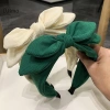 Luimo Nơ Lớn Vintage cho Nữ - Tai Mũ Băng Đô, Phụ Kiện Tóc Vòng SBS 41.796 VND 2
