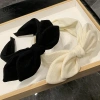 Luimo Nơ Lớn Vintage cho Nữ - Tai Mũ Băng Đô, Phụ Kiện Tóc Vòng SBS 41.796 VND 3