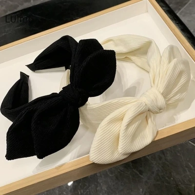 Luimo Nơ Lớn Vintage cho Nữ - Tai Mũ Băng Đô, Phụ Kiện Tóc Vòng SBS 41.796 VND 3