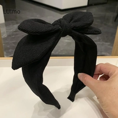 Luimo Nơ Lớn Vintage cho Nữ - Tai Mũ Băng Đô, Phụ Kiện Tóc Vòng SBS 41.796 VND 7