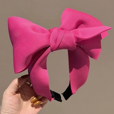 Luimo Nơ Lớn Vintage cho Nữ - Tai Mũ Băng Đô, Phụ Kiện Tóc Vòng SBS 41.796 VND 8