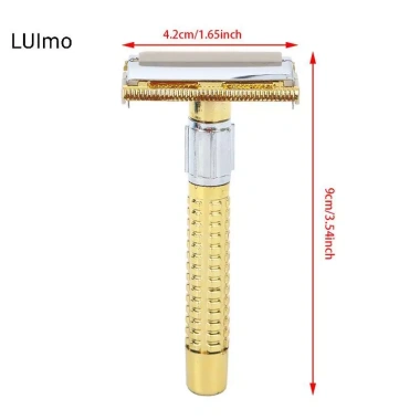 LUImo Retro An Toàn Dao Cạo Tay Cầm Hộp Dụng Cụ Cạo Râu Nam SBS - Giá 33.400 VND