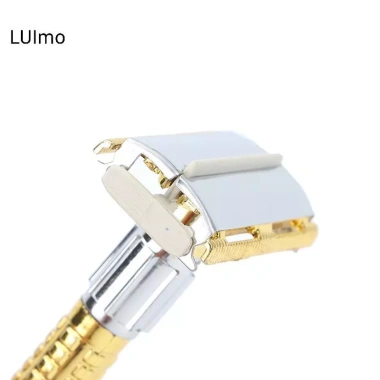 LUImo Retro An Toàn Dao Cạo Tay Cầm Hộp Dụng Cụ Cạo Râu Nam SBS - Giá 33.400 VND