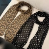 Luimo Retro Da Báo Chấm Bi In Khăn Lụa Nữ Thời Trang Phối Thắt Lưng SBS 26.443₫ 2