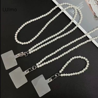 Luimo Sling SBS Dây Đeo Ngọc Trai Chống Mất - Vòng Cổ Ngang An Cho Điện Thoại 2