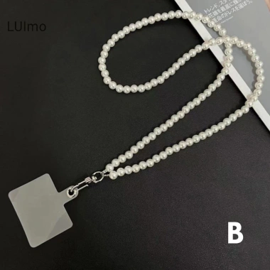 Luimo Sling SBS Dây Đeo Ngọc Trai Chống Mất - Vòng Cổ Ngang An Cho Điện Thoại 9