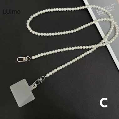 Luimo Sling SBS Dây Đeo Ngọc Trai Chống Mất - Vòng Cổ Ngang An Cho Điện Thoại 10