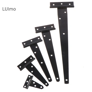 Luimo Sơn Đen Hình Chữ T Bản Lề Tam Giác cho Tủ Cửa, Cửa Bản Lề Phần Cứng SBS