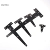 Luimo Sơn Đen Hình Chữ T Bản Lề Tam Giác cho Tủ Cửa, Cửa Bản Lề Phần Cứng SBS 3
