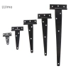 Luimo Sơn Đen Hình Chữ T Bản Lề Tam Giác cho Tủ Cửa, Cửa Bản Lề Phần Cứng SBS 5