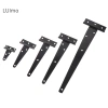 Luimo Sơn Đen Hình Chữ T Bản Lề Tam Giác cho Tủ Cửa, Cửa Bản Lề Phần Cứng SBS 6