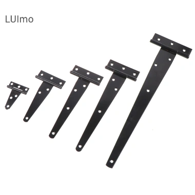 Luimo Sơn Đen Hình Chữ T Bản Lề Tam Giác cho Tủ Cửa, Cửa Bản Lề Phần Cứng SBS 6