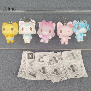 LUImo T-ARTS Gashapon Capsule Anime Nhật Bản Mewkledreamy – Búp bê dễ thương, mặt dây chuyền, móc khóa SBS 61.710 VND