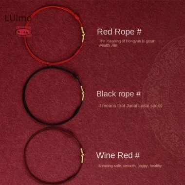 Luimo Thời Trang Handmade Vòng Tay Dây Đỏ May Mắn Nam Nữ - Vòng Chân SBS Giá 25.543 VND