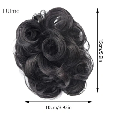 Luimo Tóc Bun Sống Động Bud Co Giãn Nữ Lộn Xộn Giả Miếng Lót Tóc Nhiệt Độ Cao Lụa SBS 5 Luimo Tóc Bun Sống Động Bud Co Giãn Nữ Lộn Xộn Giả Miếng Lót Tóc Nhiệt Độ Cao Lụa SBS 5