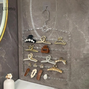 Luimo Tóc Móng Vuốt Giá Để Đồ Tổ Chức Dung Tích Lớn - Kệ Treo Tường, Kẹp Tóc, Móc Treo SBS Giá Siêu Tiết Kiệm