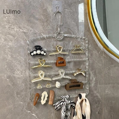 Luimo Tóc Móng Vuốt Giá Để Đồ Tổ Chức Dung Tích Lớn - Kệ Treo Tường, Kẹp Tóc, Móc Treo SBS Giá Siêu Tiết Kiệm