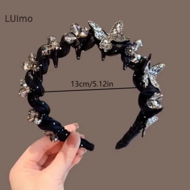 LUImo Tóc Pha Lê Hàn Quốc Sang Trọng Cho Tiệc Cưới - Giá Chỉ 56.800 VND 5