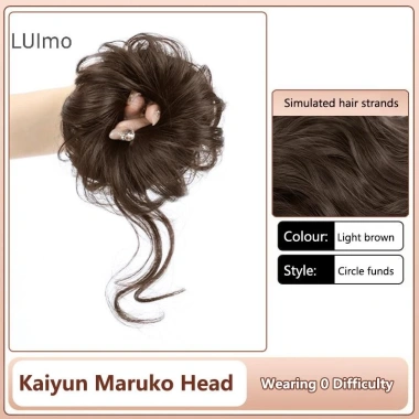 Luimo Tóc Tổng Hợp Bun Lông Tơ Xoăn Co Giãn Đuôi Ngựa Fixator Phần Mở Rộng Nữ SBS 49.680đ 4 Luimo Tóc Tổng Hợp Bun Lông Tơ Xoăn Co Giãn Đuôi Ngựa Fixator Phần Mở Rộng Nữ SBS 49.680đ 4