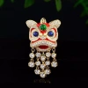 LUImo Trâm Cài Động Vật Dễ Thương Cung Ngựa & Sư Tử - Quà Tặng Năm Mới