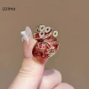 LUImo Trâm Cài Động Vật Dễ Thương Cung Ngựa & Sư Tử - Quà Tặng Năm Mới 3