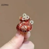 LUImo Trâm Cài Động Vật Dễ Thương Cung Ngựa & Sư Tử - Quà Tặng Năm Mới 4