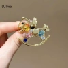 LUImo Trâm Cài Động Vật Dễ Thương Cung Ngựa & Sư Tử - Quà Tặng Năm Mới 5