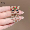LUImo Trâm Cài Động Vật Dễ Thương Cung Ngựa & Sư Tử - Quà Tặng Năm Mới 8