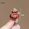 LUImo Trâm Cài Động Vật Dễ Thương Cung Ngựa & Sư Tử - Quà Tặng Năm Mới 9