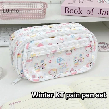 LUImo Túi Xách Hộp Đựng Bút Chì Nhiều Lớp Hoạt Hình Dễ Thương - Dung Lớn, SBS, Quà Tặng Sinh Viên