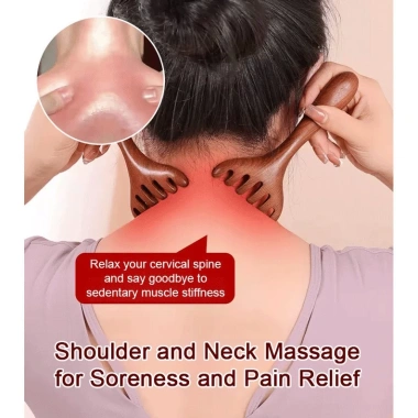 Lược Massage Gỗ Đàn Hương 5 Móng GlowNest - Máy Mát Xa Huyệt Đầu, Thư Giãn Da Đầu, Giảm Căng Thẳng 5 Lược Massage Gỗ Đàn Hương 5 Móng GlowNest - Máy Mát Xa Huyệt Đầu, Thư Giãn Da Đầu, Giảm Căng Thẳng 5