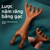 Lược Massage Gỗ Đàn Hương 5 Móng GlowNest - Máy Mát Xa Huyệt Đầu, Thư Giãn Da Đầu, Giảm Căng Thẳng 9